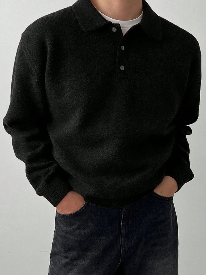 Reid | Polo Collar Knit Jumper
