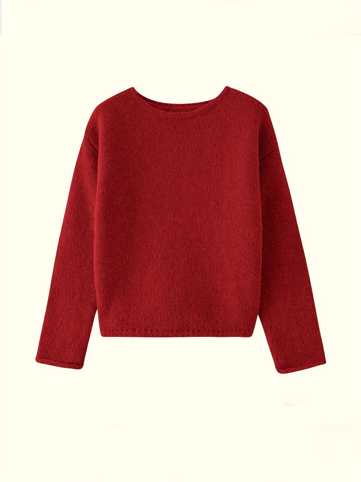 Prudence | Relaxed Crew Neck Sweater