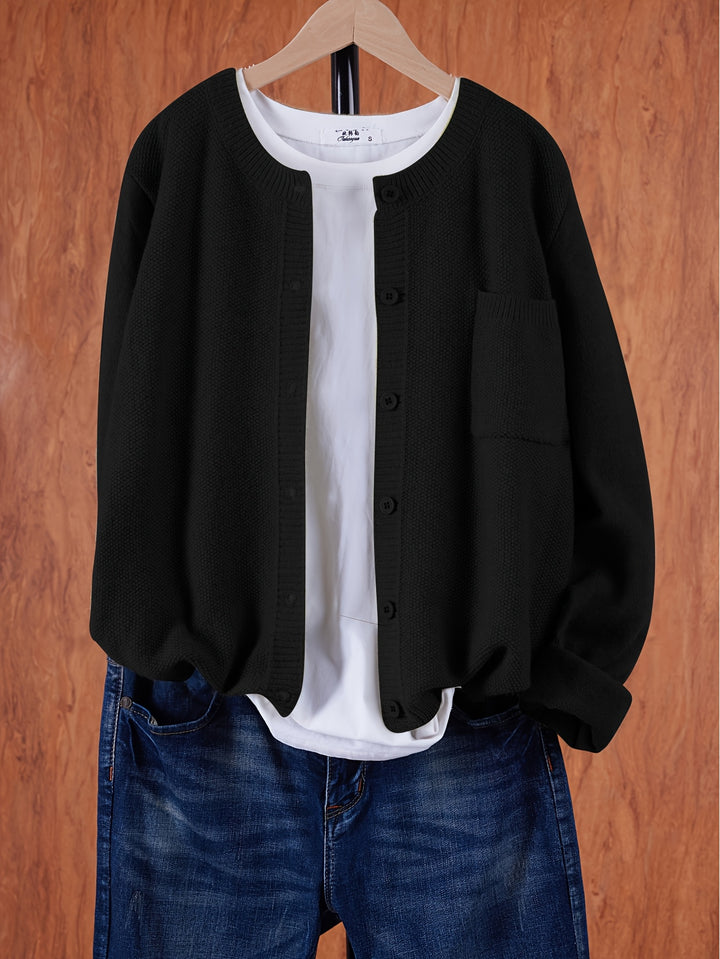Tamsin | Relaxed Button-Front Cardigan