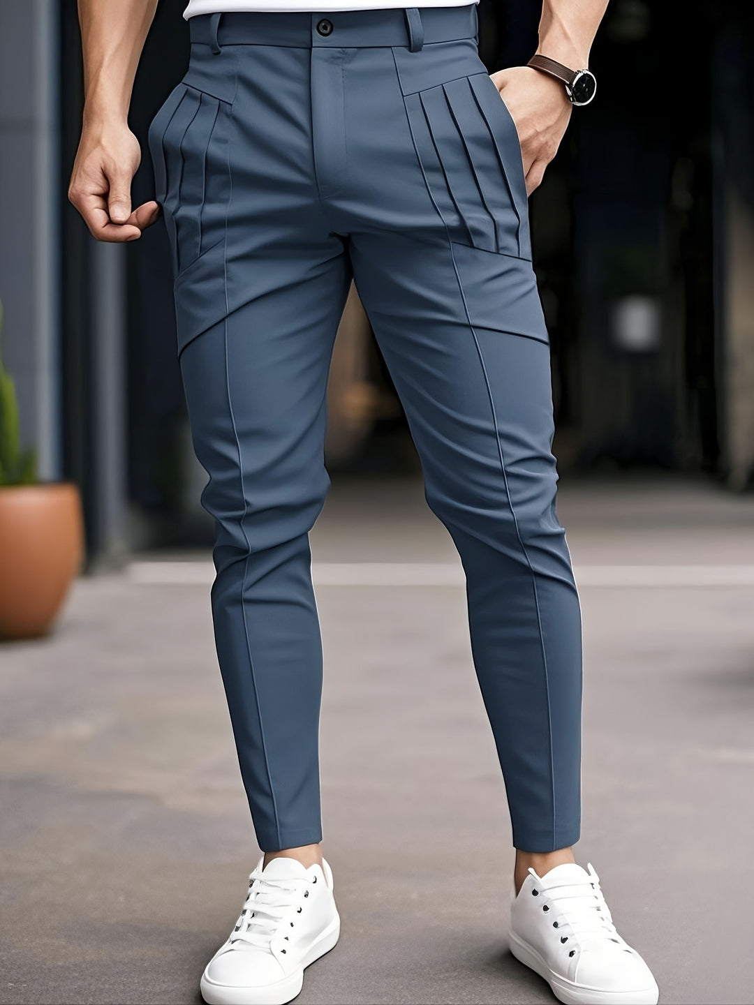 Bennet | Tailored Slim-Fit Trousers