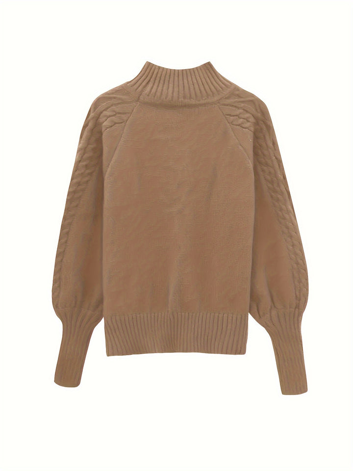 Penelope | Textured Cable-Knit Sweater