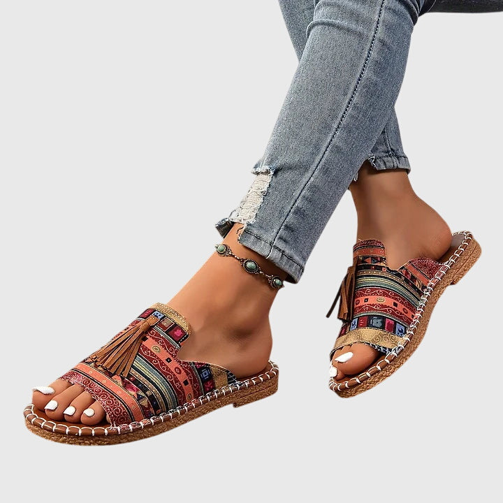 Claire | Stylish Tassels Orthopedic Sandals