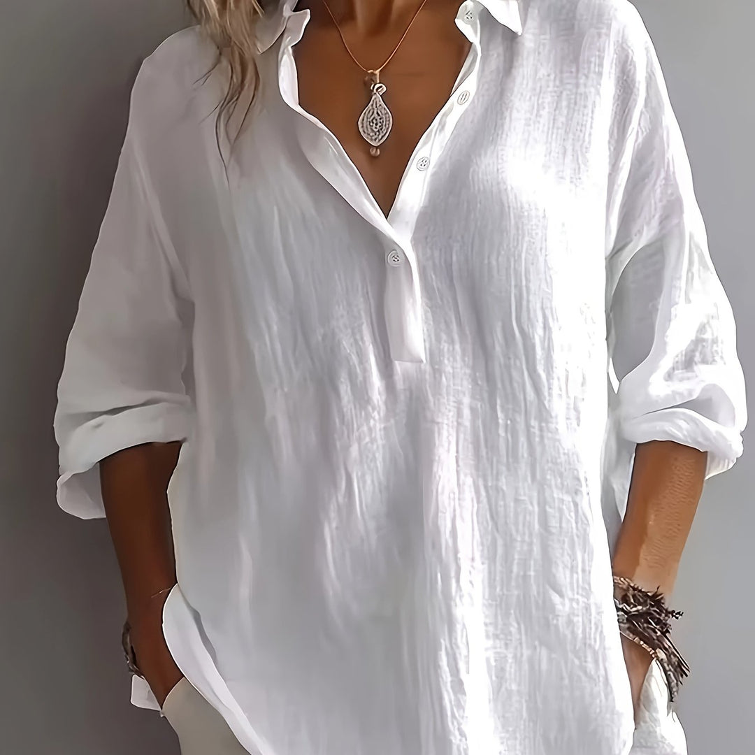 Naomi | Relaxed Collared Shirt