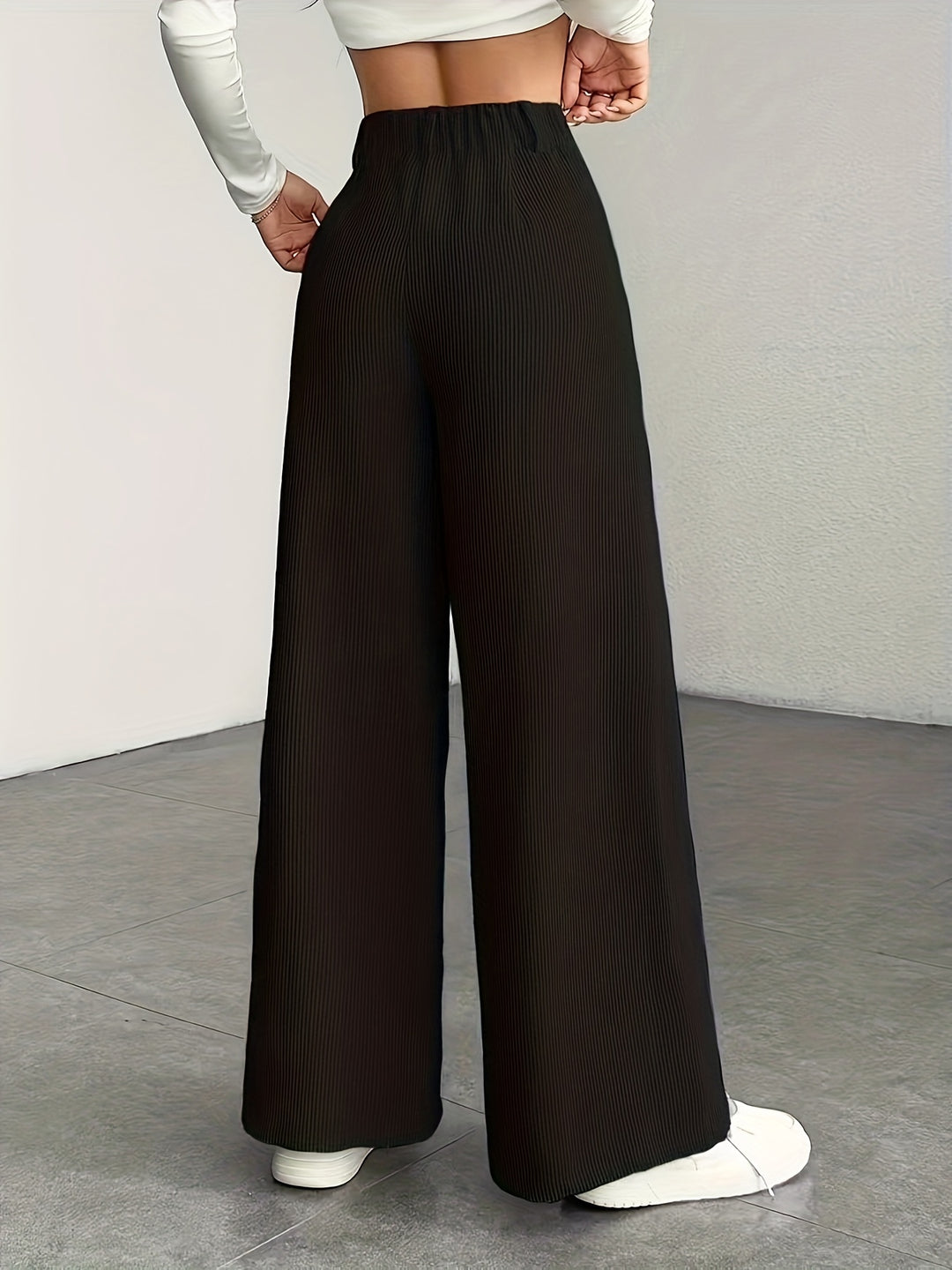 Nora | High-Waisted Wide-Leg Trousers