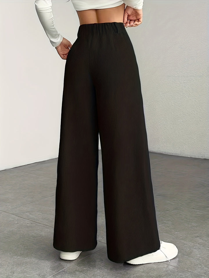 Nora | High-Waisted Wide-Leg Trousers