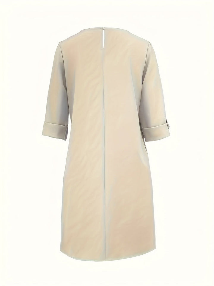 Beatrice | Comfortable Round Neck Dress