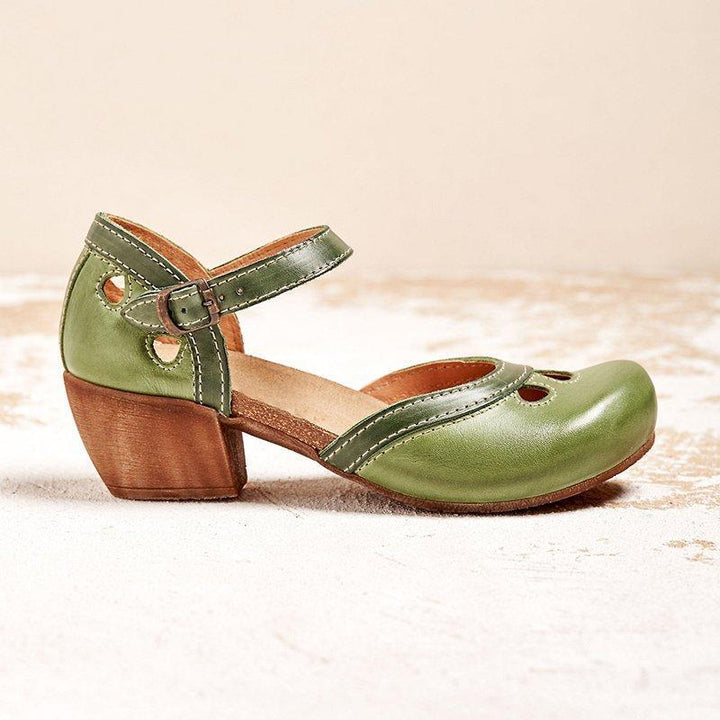 Priscilla | Elegant Comfort T-Strap Sandals