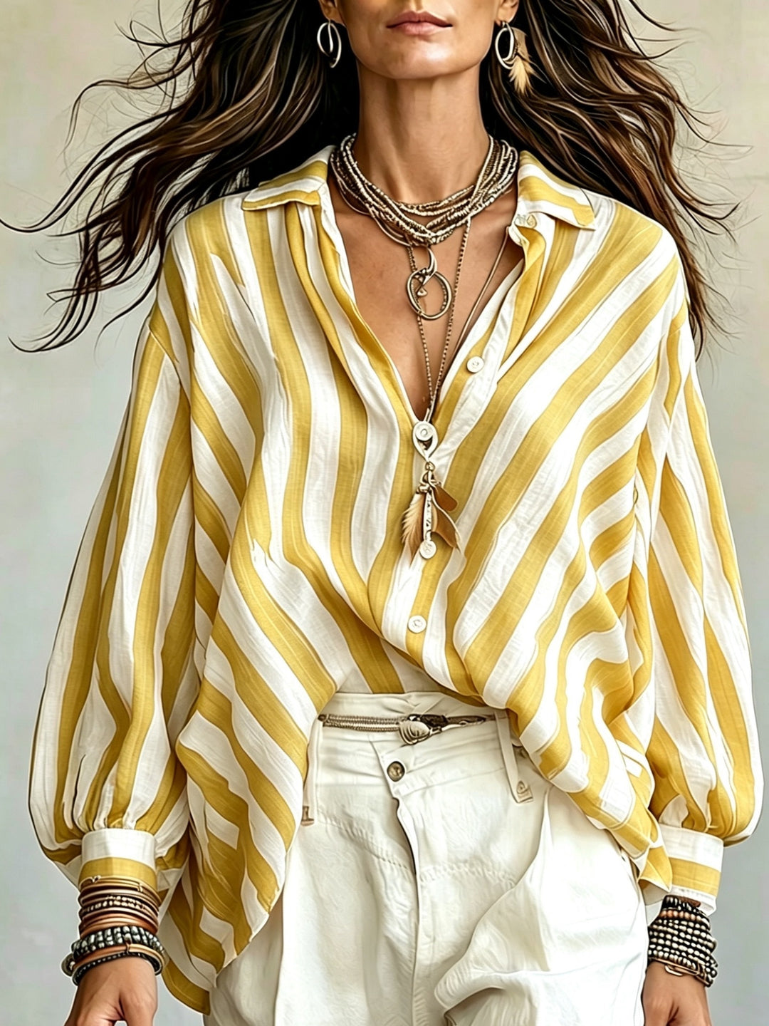 Susanna | Relaxed Striped Shirt