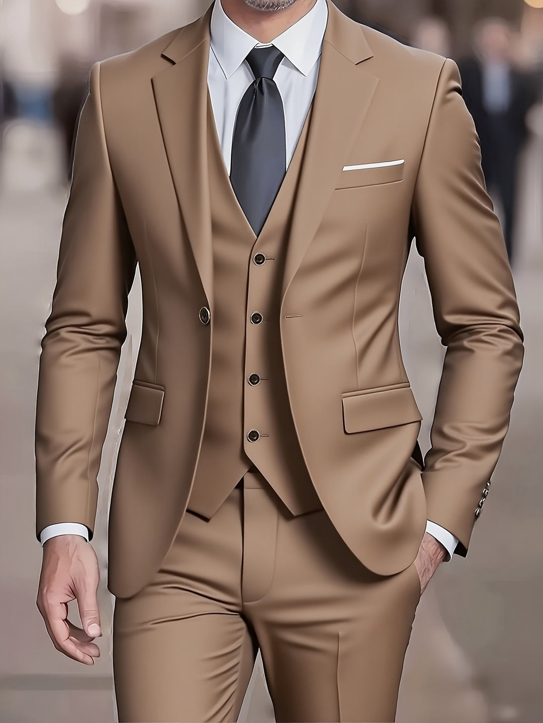 Nathaniel | Tailored Three-Piece Suit
