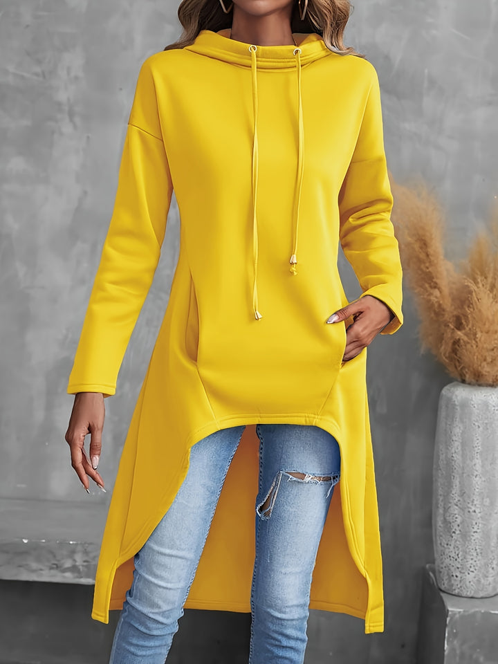Faye | Relaxed High-Low Hoodie