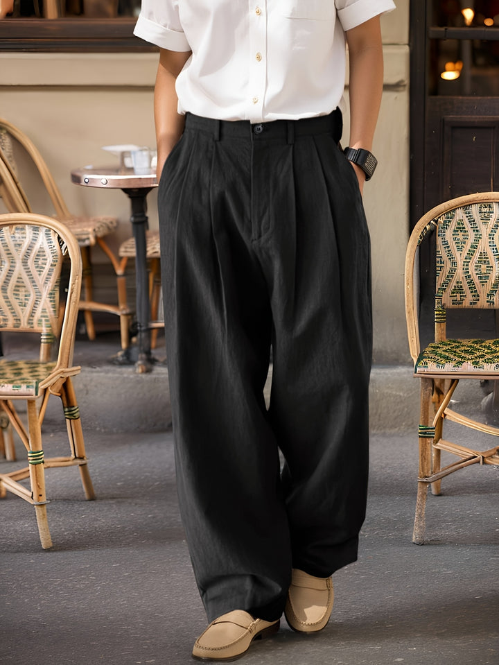 Rafferty | Relaxed Wide-Leg Trousers