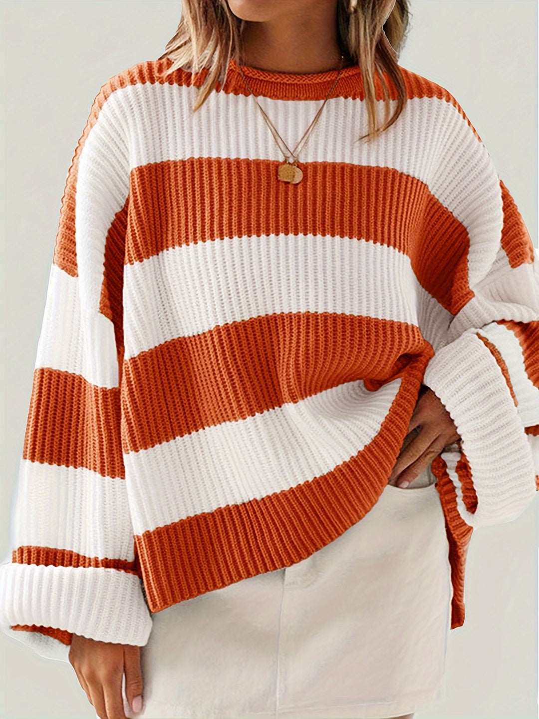 Brooke | Relaxed Striped Pullover