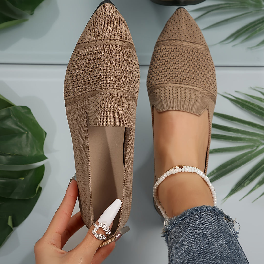 Marisol | Pointed Slip-On Flats