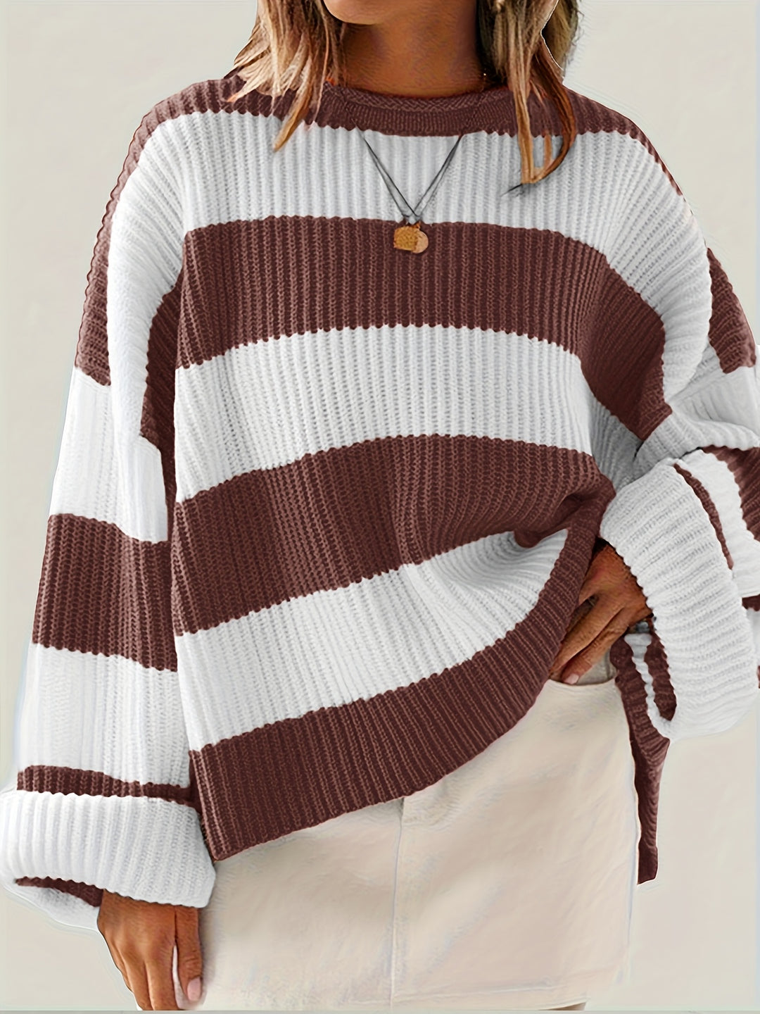 Brooke | Relaxed Striped Pullover