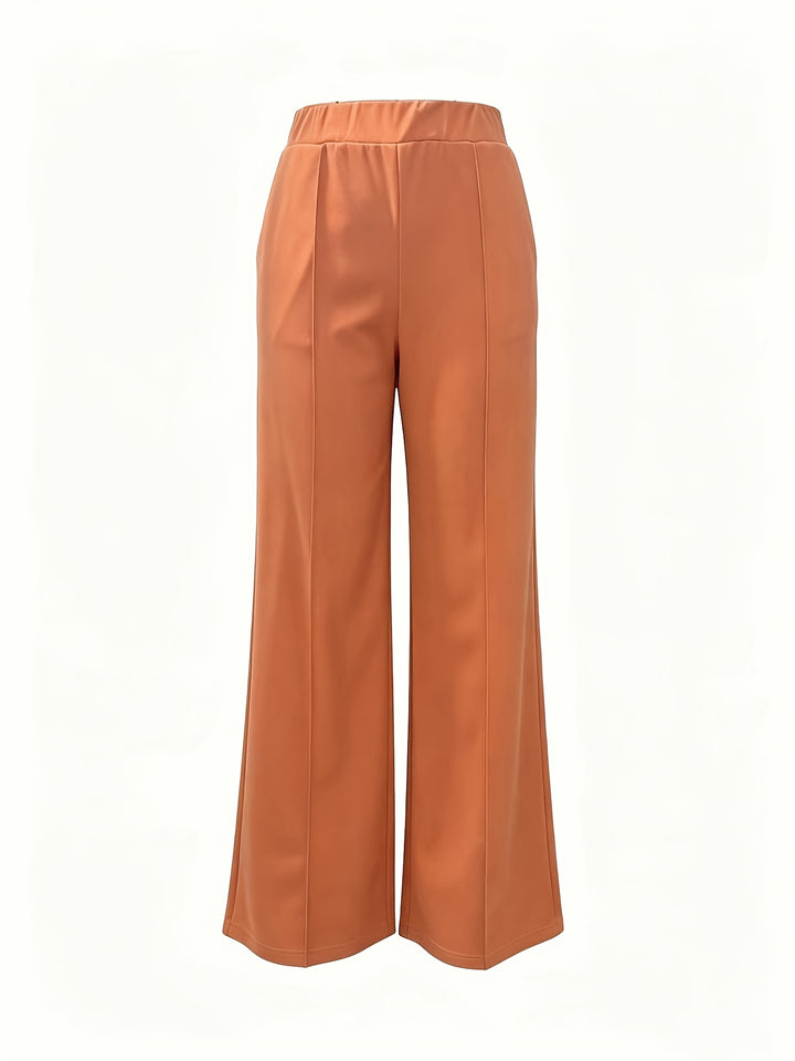 Marlene | High-Waisted Straight-Leg Trousers