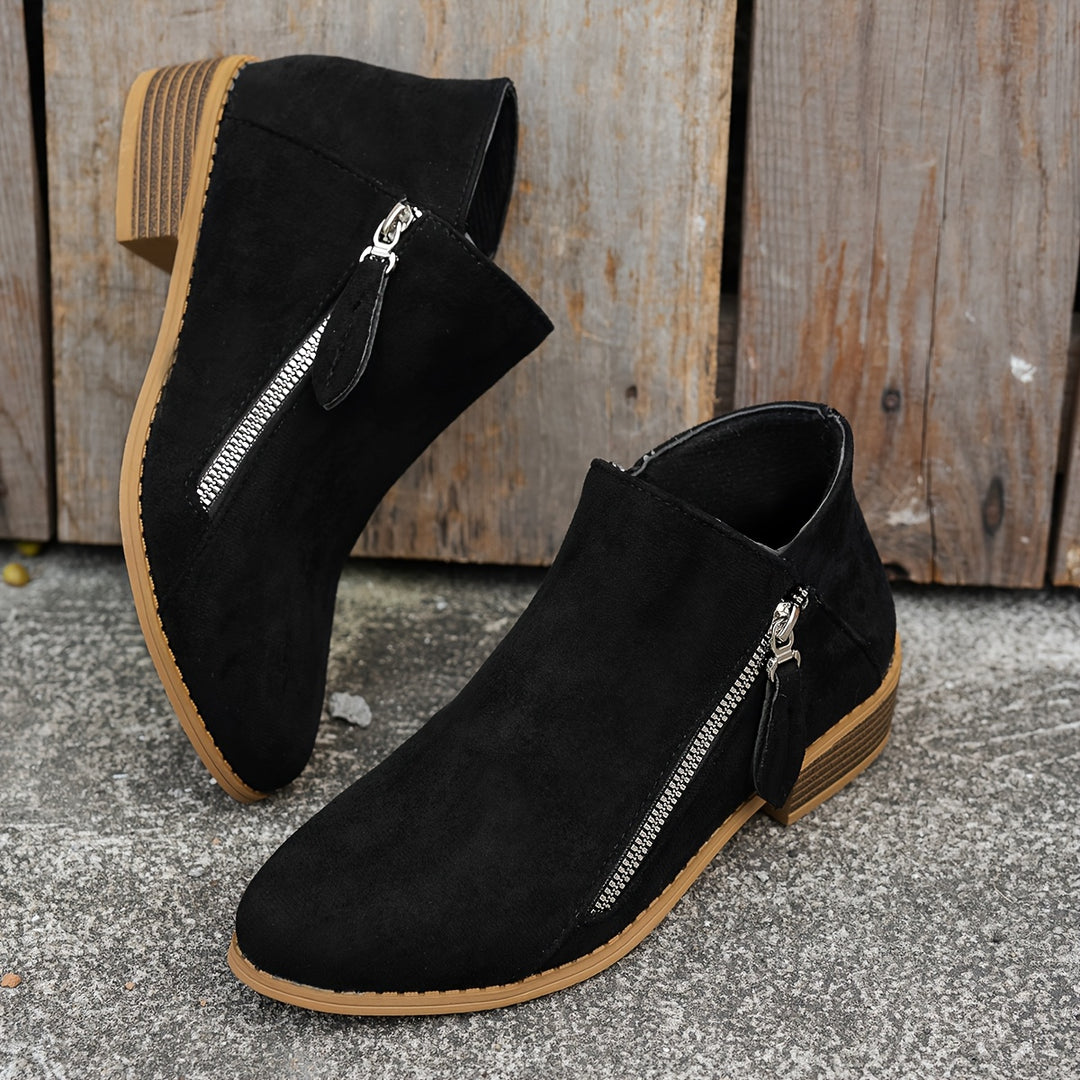 Winifred | Timeless Side-Zip Ankle Boots