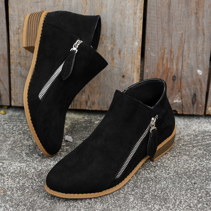 Winifred | Timeless Side-Zip Ankle Boots