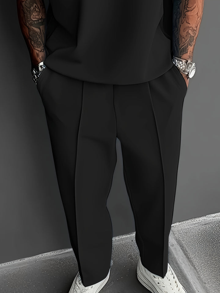 Rhett | Refined Short-Sleeve Two-Piece Set