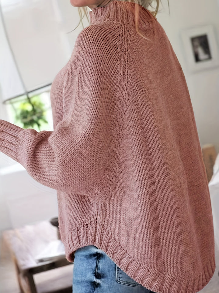 Judith | Cable-Knit High-Neck Sweater