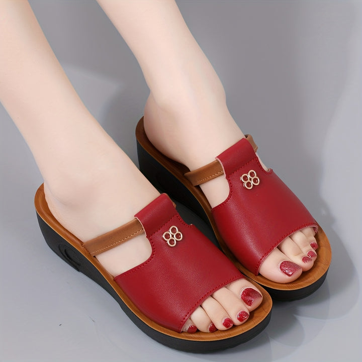 Bernadette | Comfort Wedge Sandals