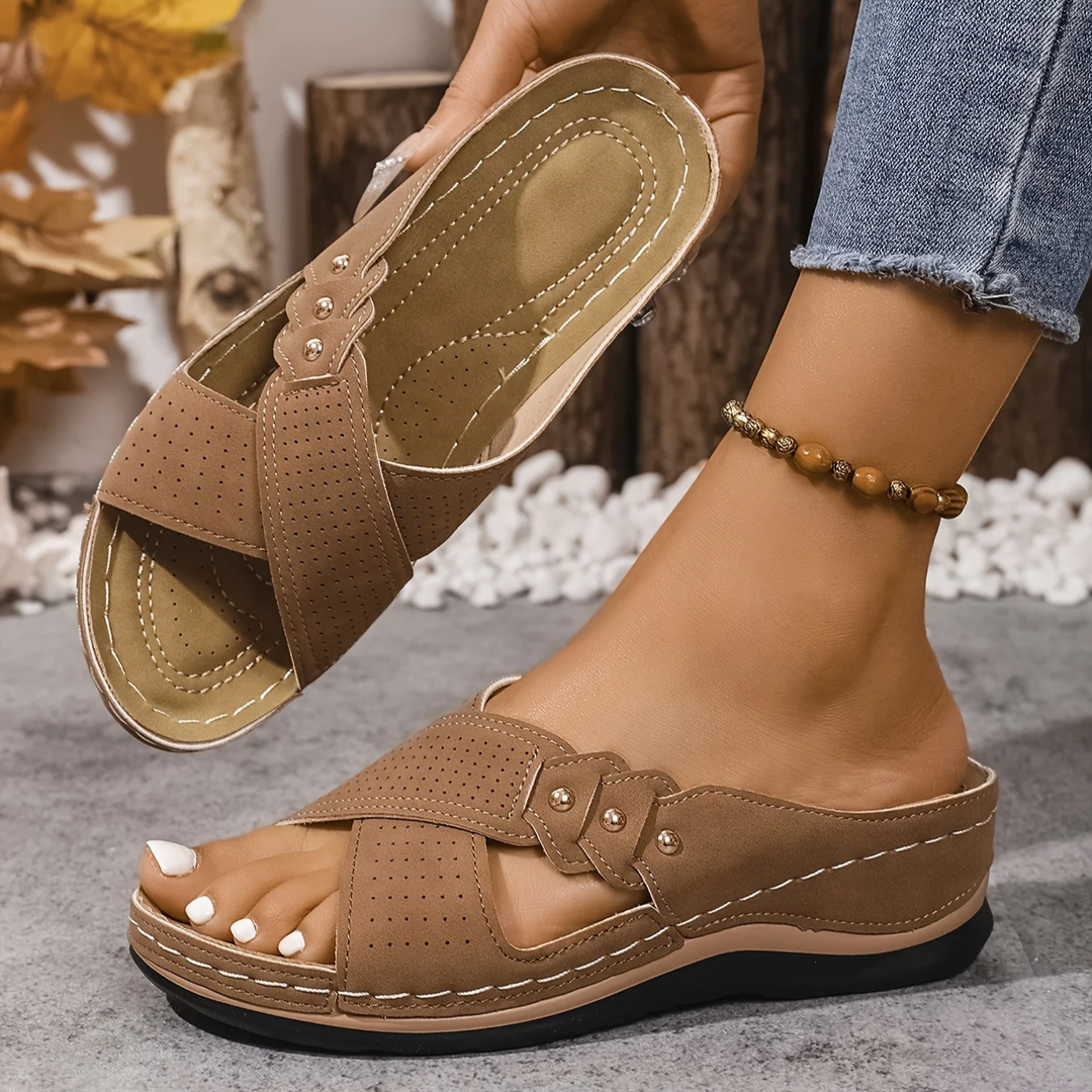 Pricilla | Stylish Orthopedic Wedge Sandals