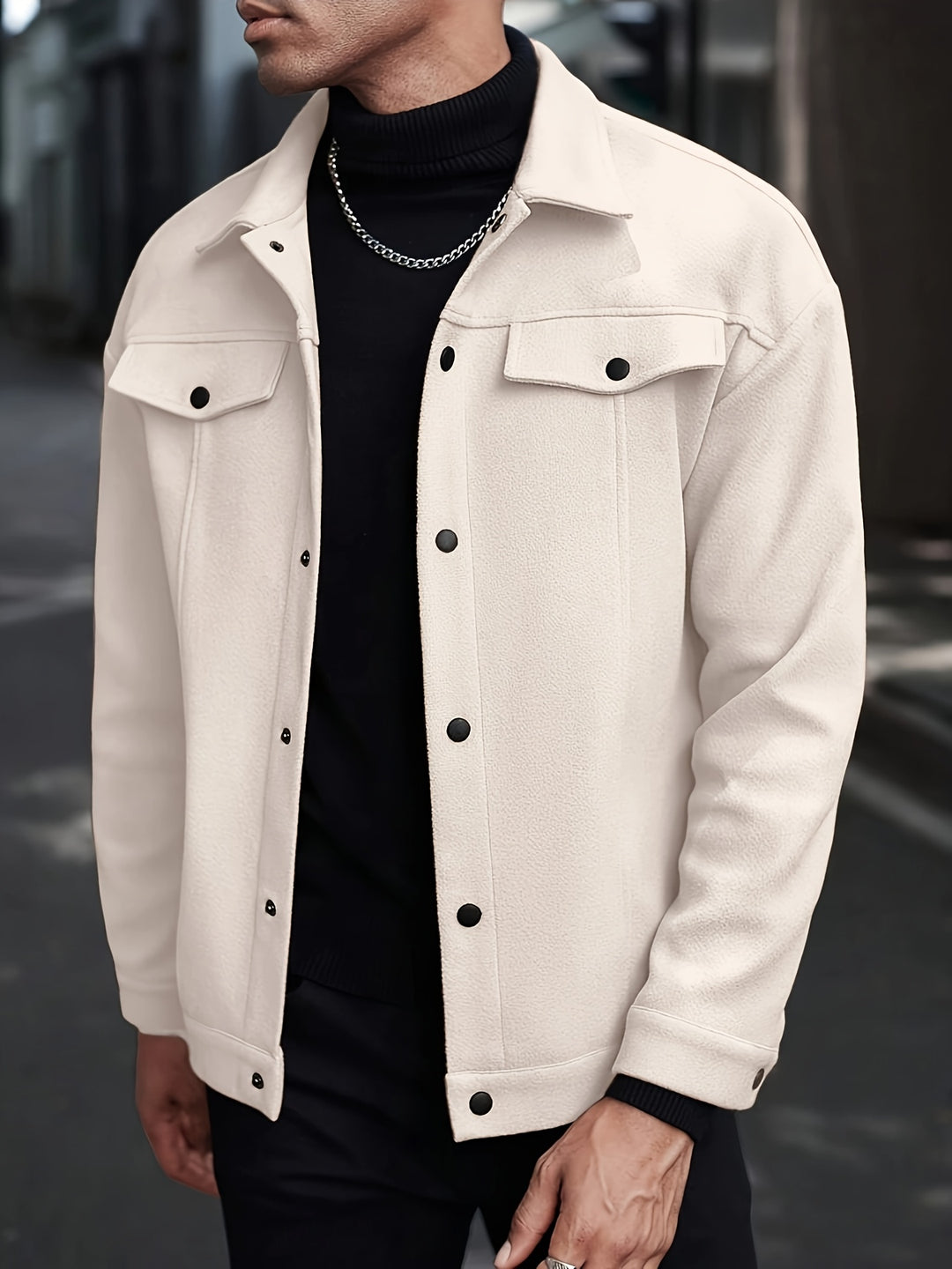 Roderick | Modern Snap-Button Jacket