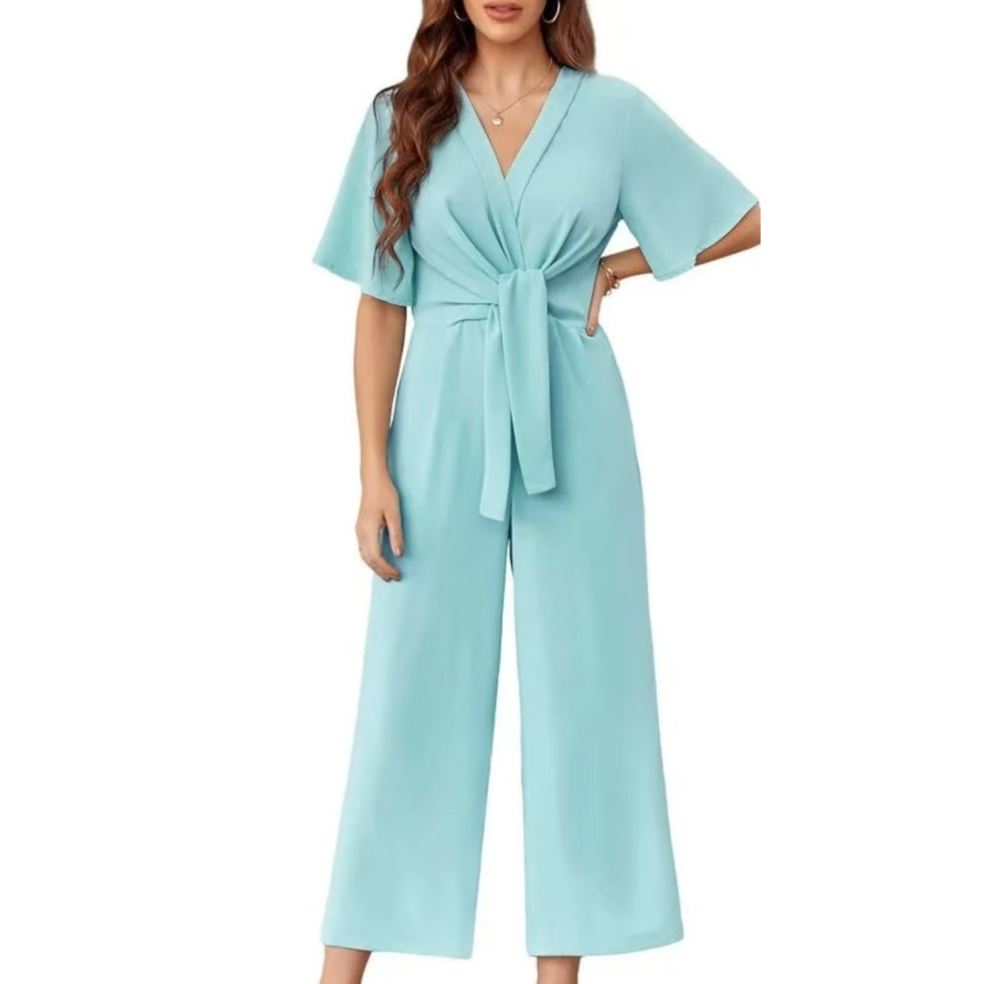 Beatrice | Elegant Summer Tie Knot Jumpsuits