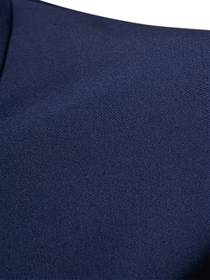 Damon | Contrast-Trim Slim Fit Shirt