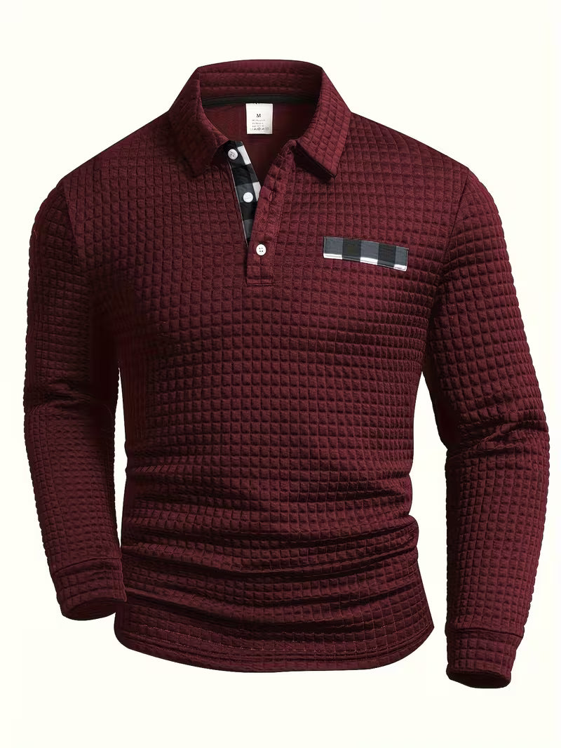 Arnel | Stylish Plaid Pattern Button Up Shirt