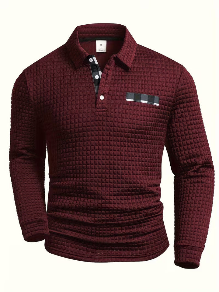 Arnel | Stylish Plaid Pattern Button Up Shirt