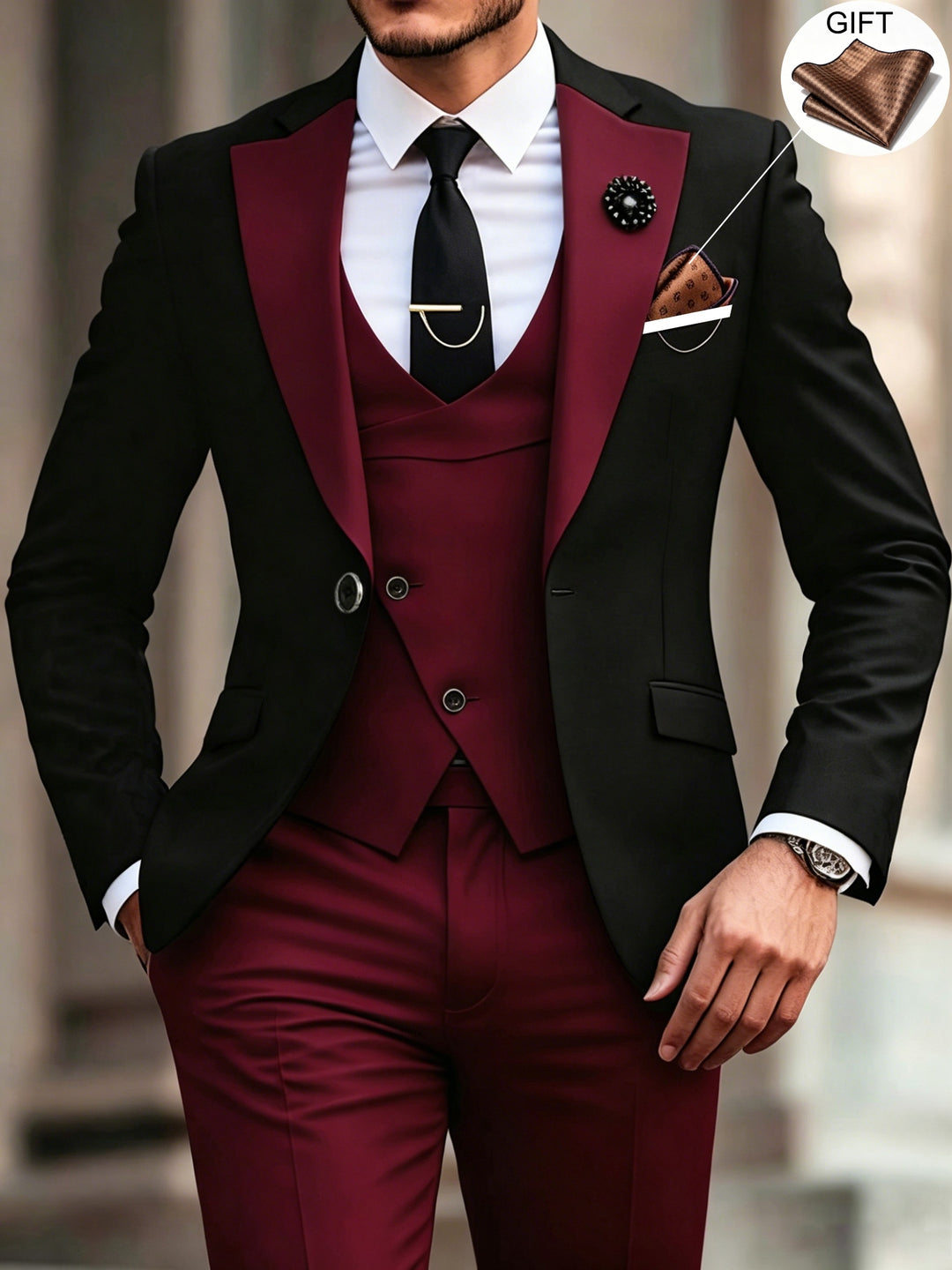 Garrett | Refined Three-Piece Suit