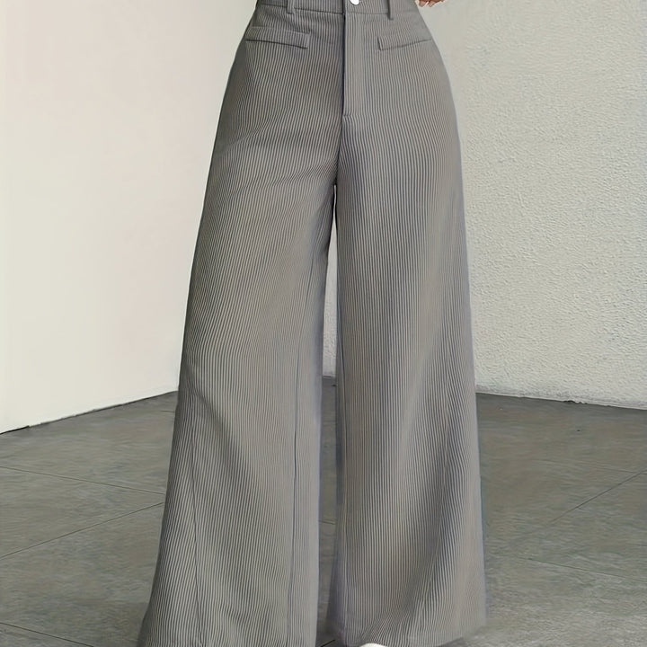 Nora | High-Waisted Wide-Leg Trousers
