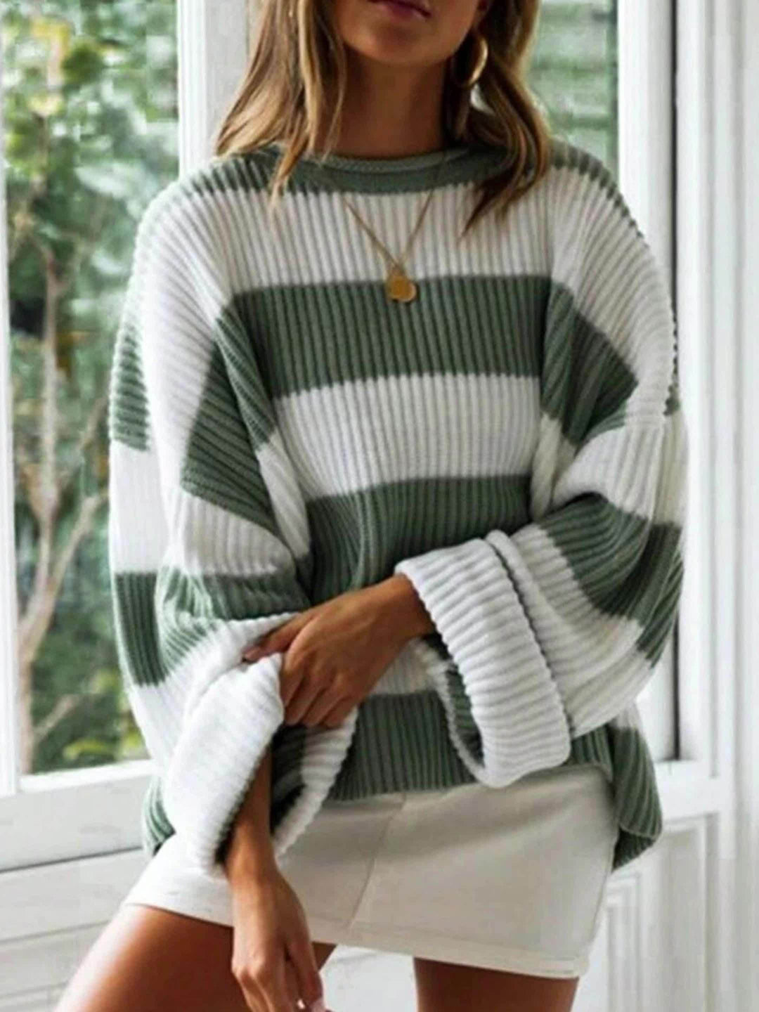 Brooke | Relaxed Striped Pullover