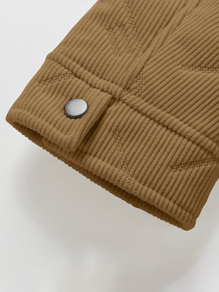 Wallace | Rugged Snap-Button Utility Jacket