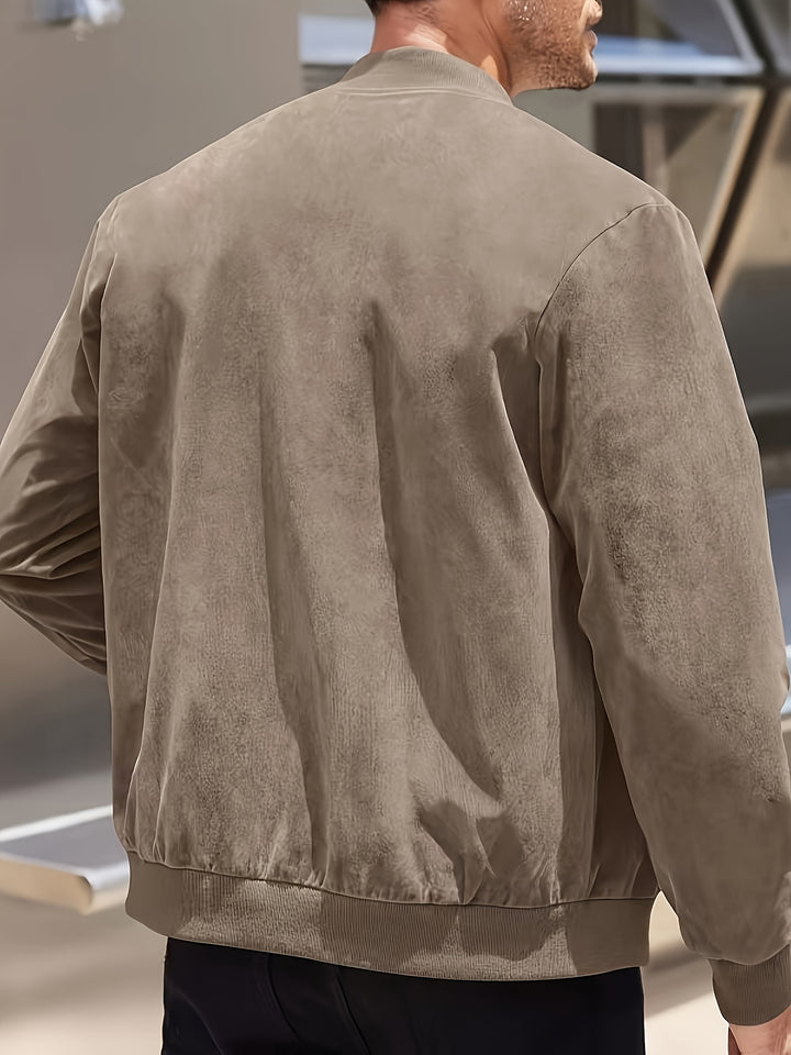 Bradley | Refined Lightweight Zip-Up Jacket