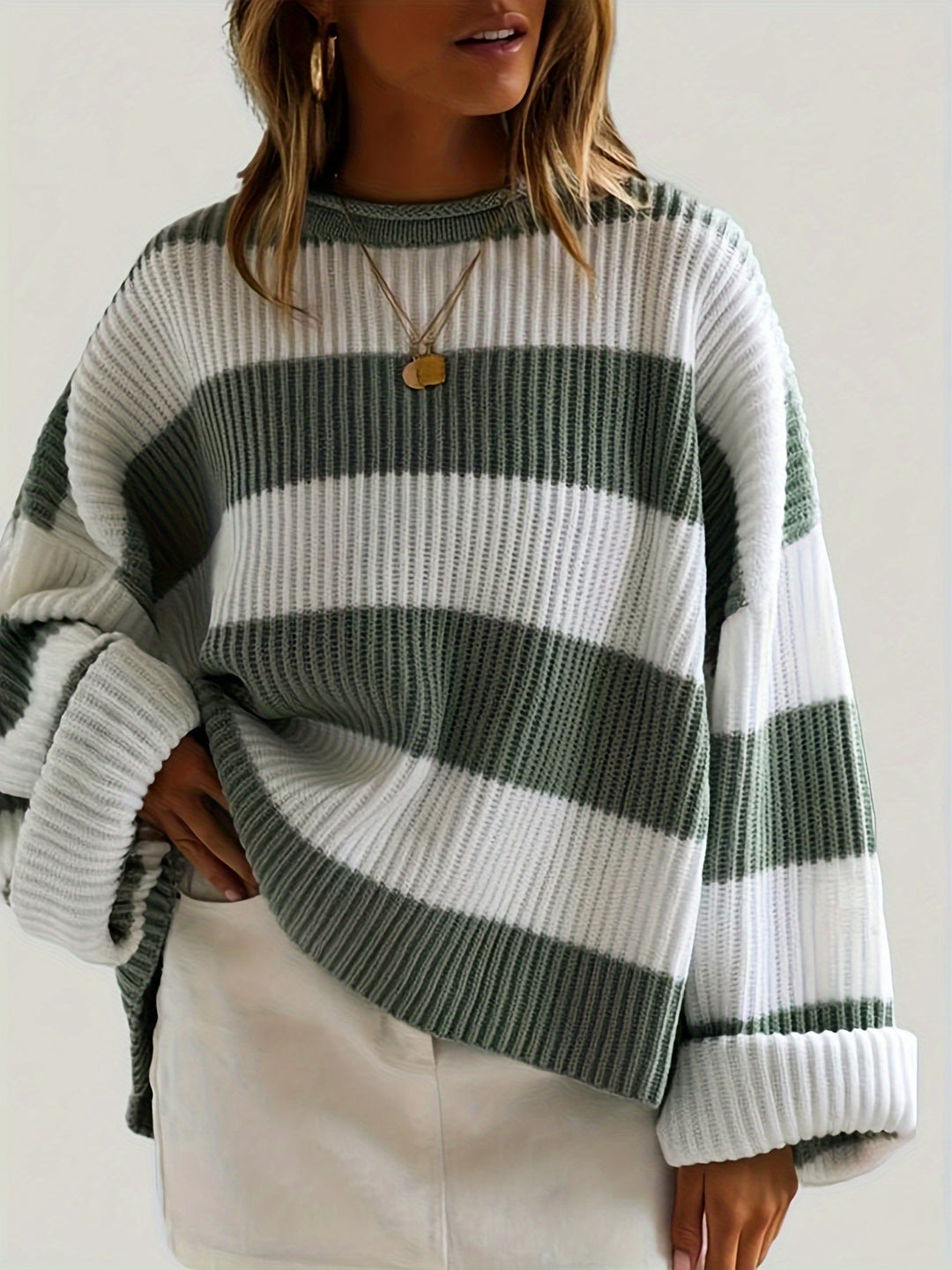 Brooke | Relaxed Striped Pullover