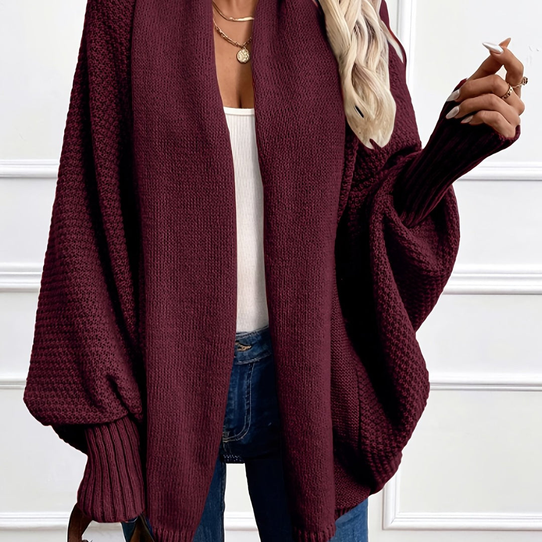 Odessa | Draped Shawl-Collar Cardigan