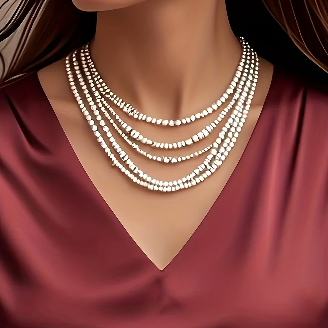 Katherine | Draped V-Neck Blouse