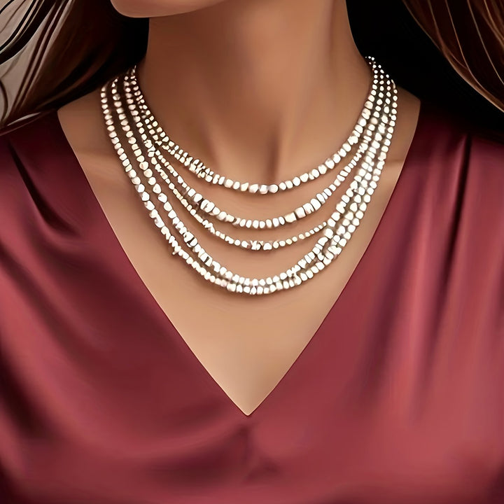 Katherine | Draped V-Neck Blouse