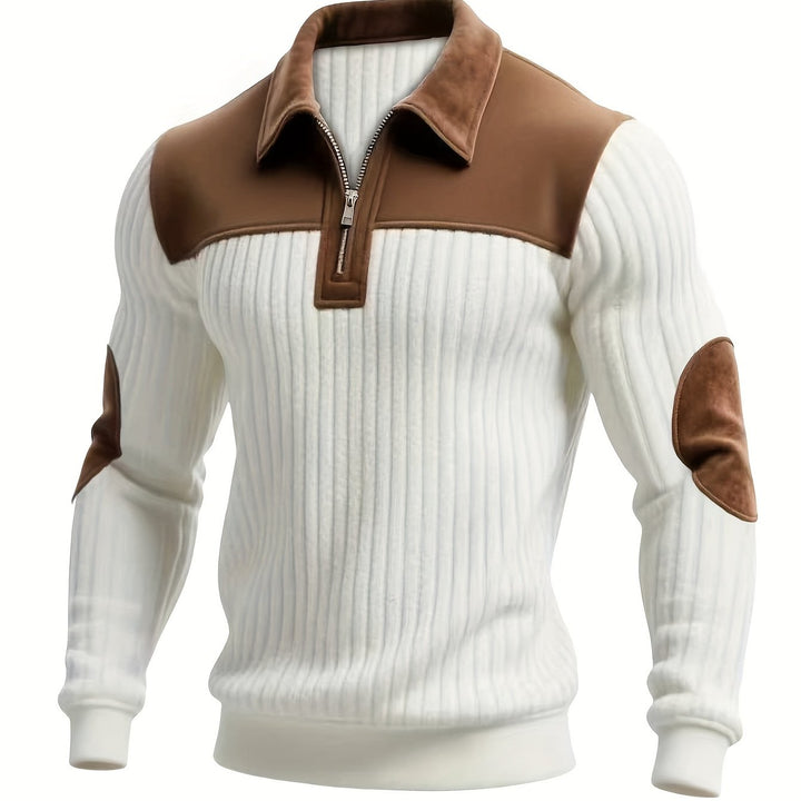Barrett | Refined Zip-Neck Pullover