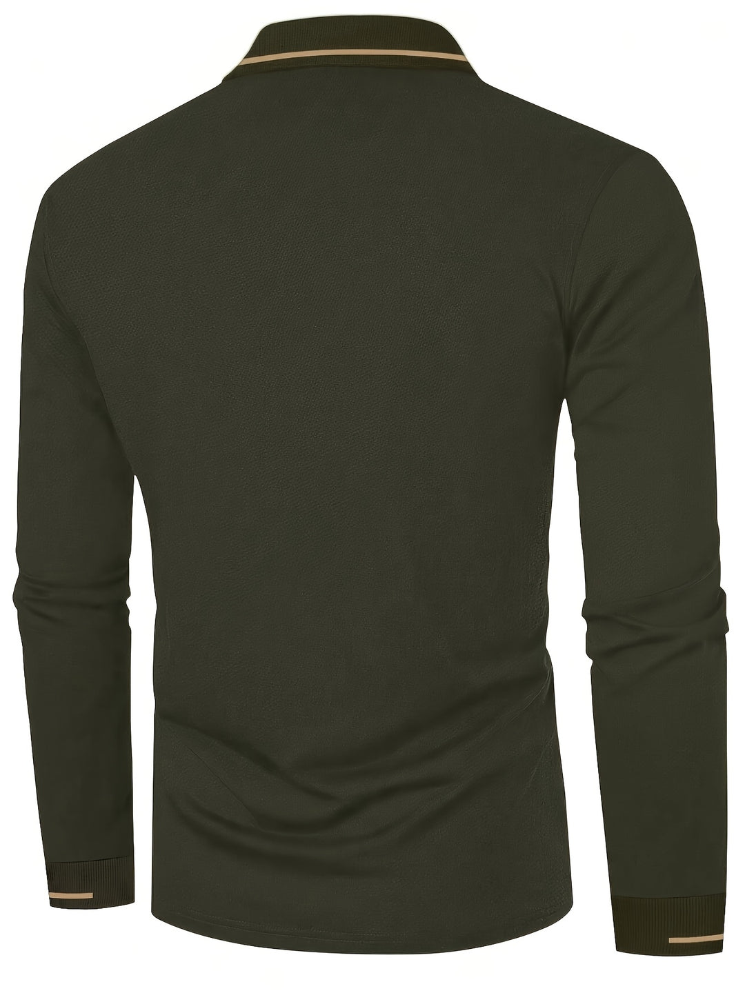 Reginald | Refined Long-Sleeve Polo Shirt