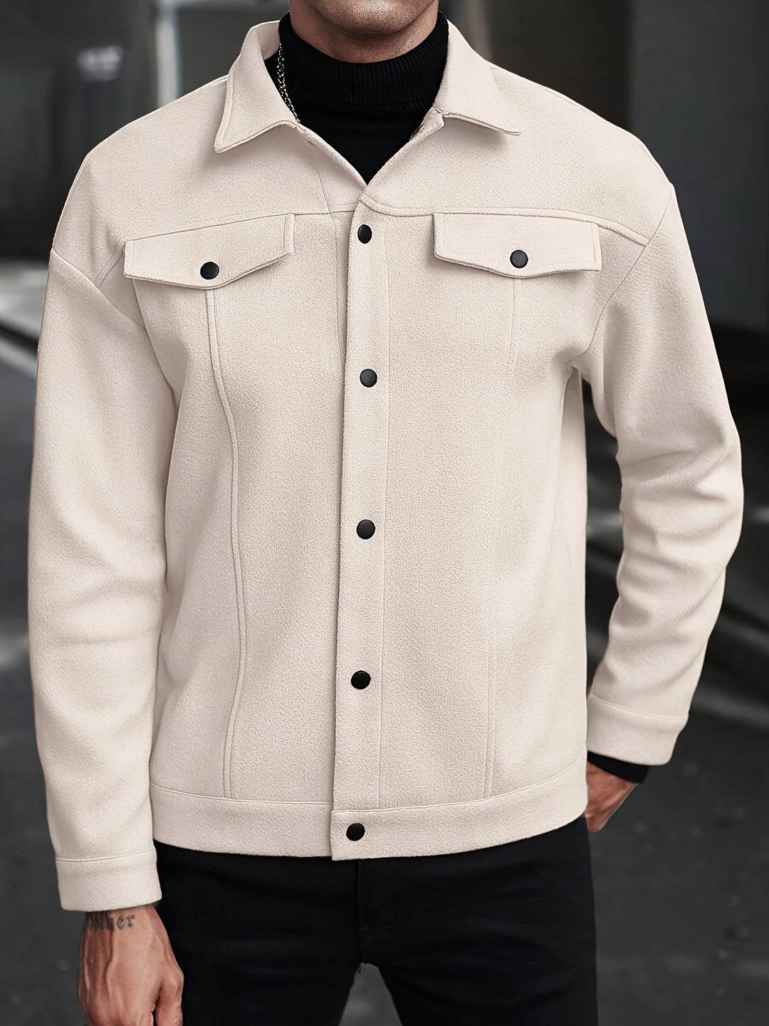 Roderick | Modern Snap-Button Jacket