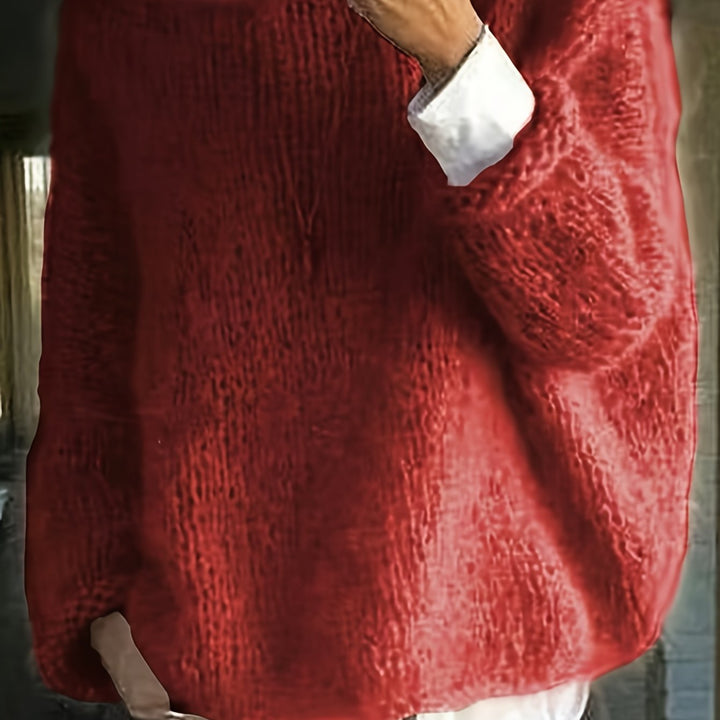 Prudence | Relaxed Crew Neck Sweater
