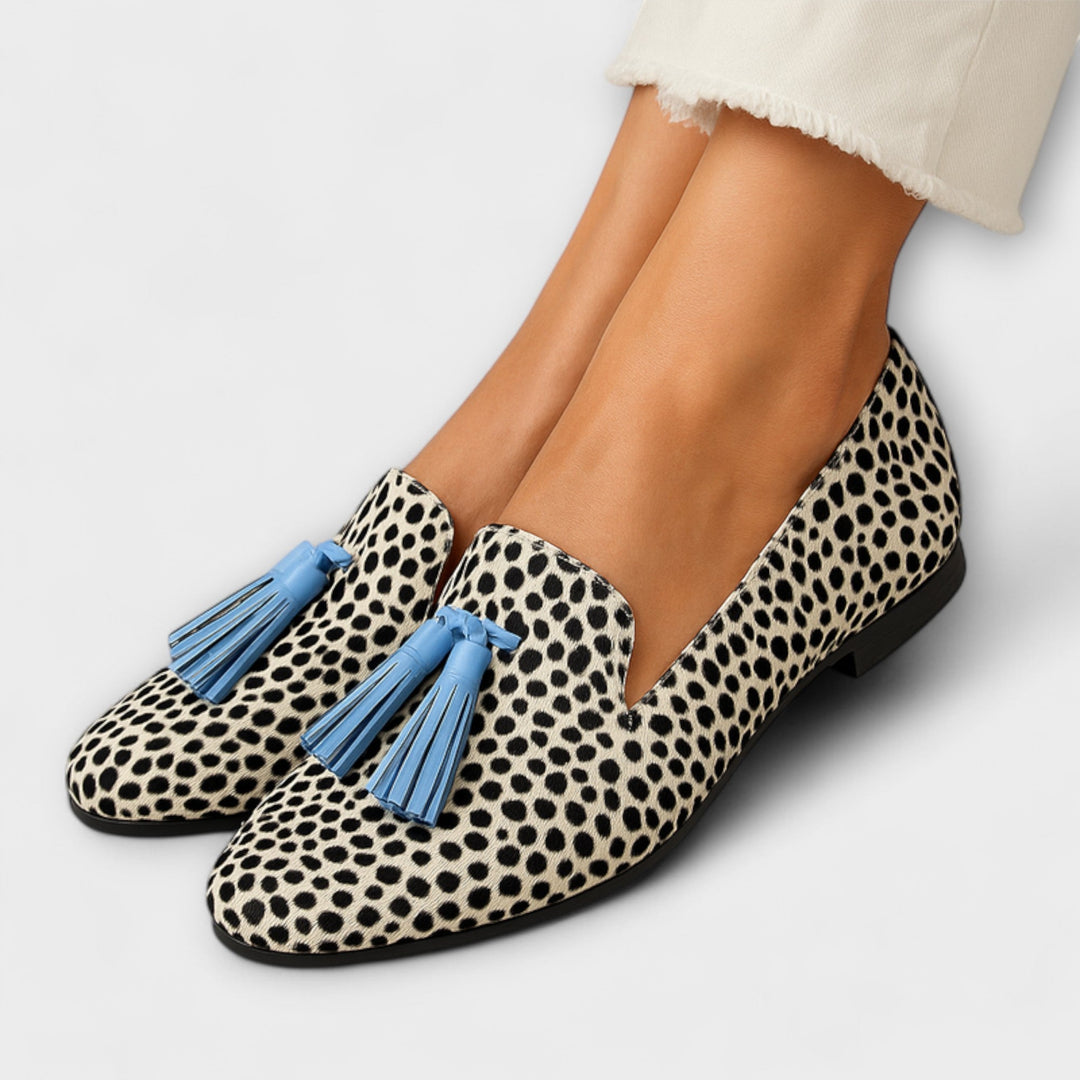 Mira | Stylish Fringed Tassels Loafers
