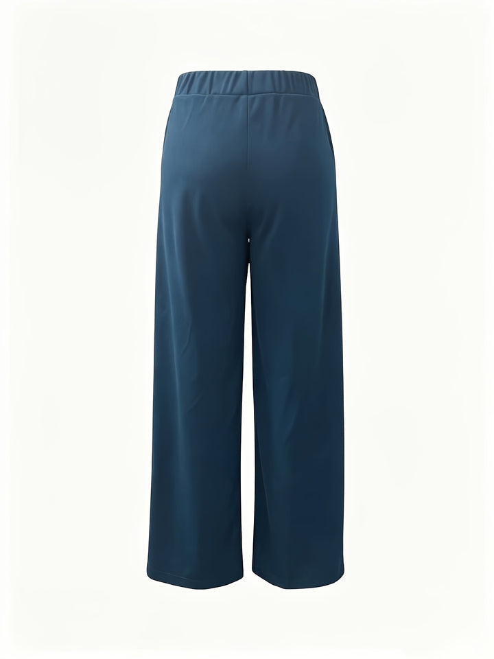 Marlene | High-Waisted Straight-Leg Trousers