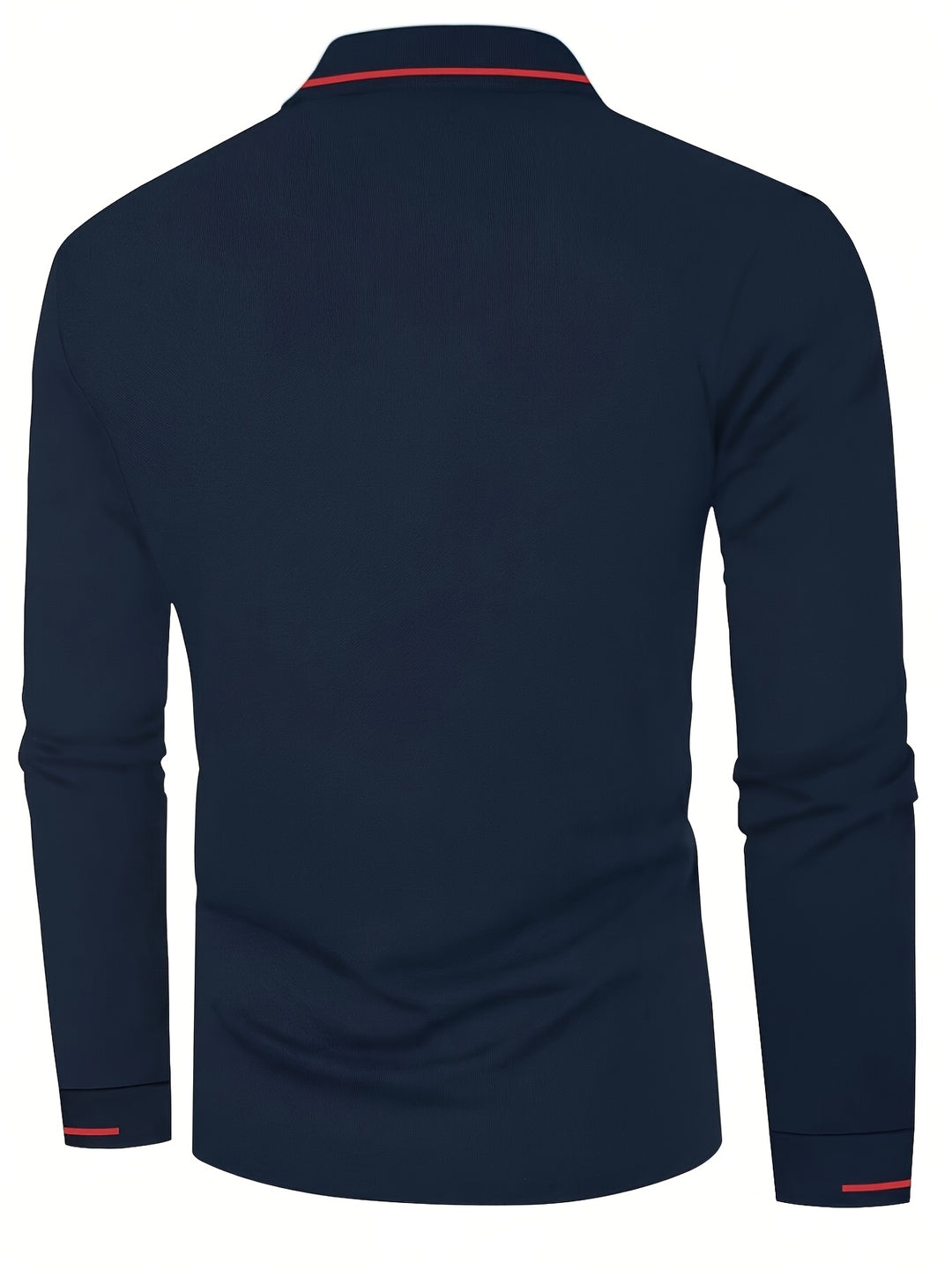 Reginald | Refined Long-Sleeve Polo Shirt