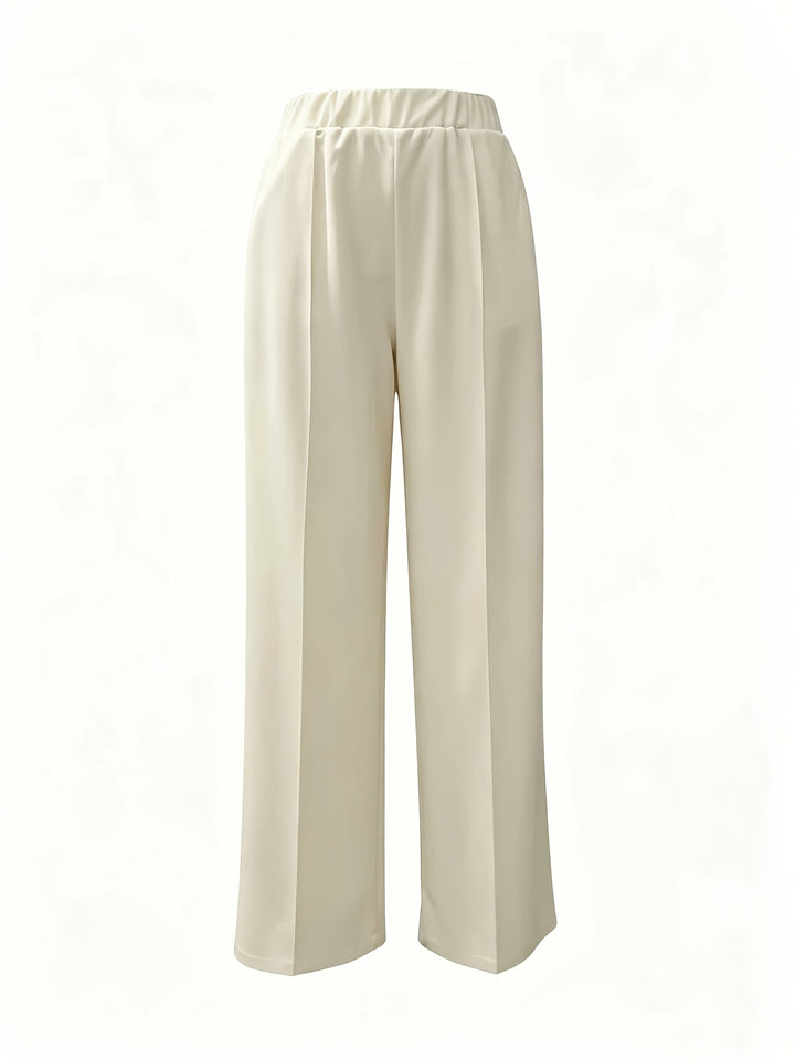 Marlene | High-Waisted Straight-Leg Trousers