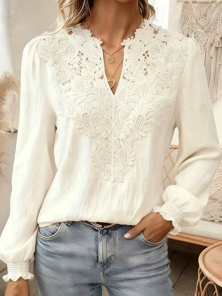 Harriet | Refined Lace-Detail Blouse