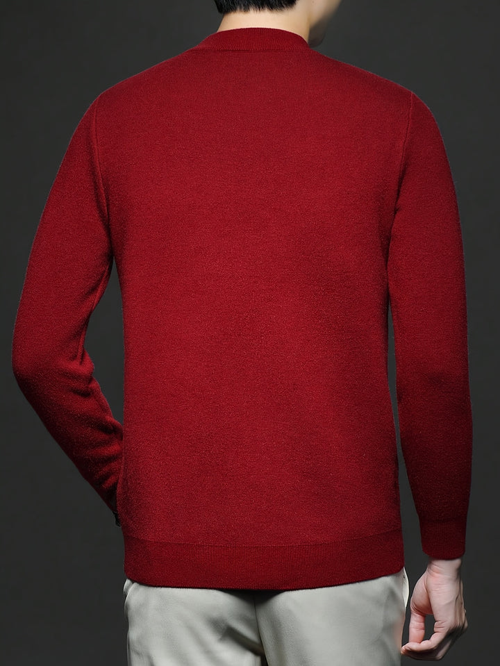 Tobias | Refined High-Neck Sweater