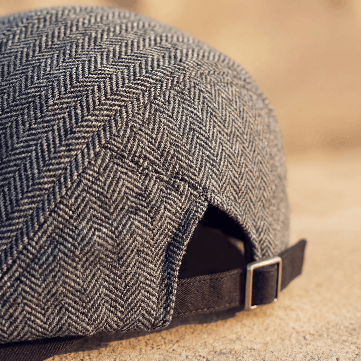 Zandro | Classic Textured Flat Cap
